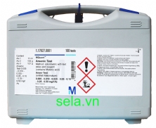 Arsenic Test Method: colorimetric with test strips and reagent MQuant™ 